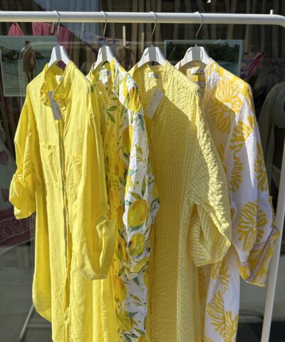 Alternative view of Robe Chemise de plage lignes épaisse